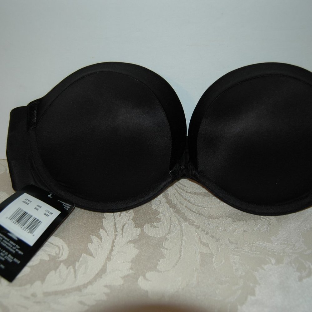 New Maidenform Strapless Plunge Bra, 34C